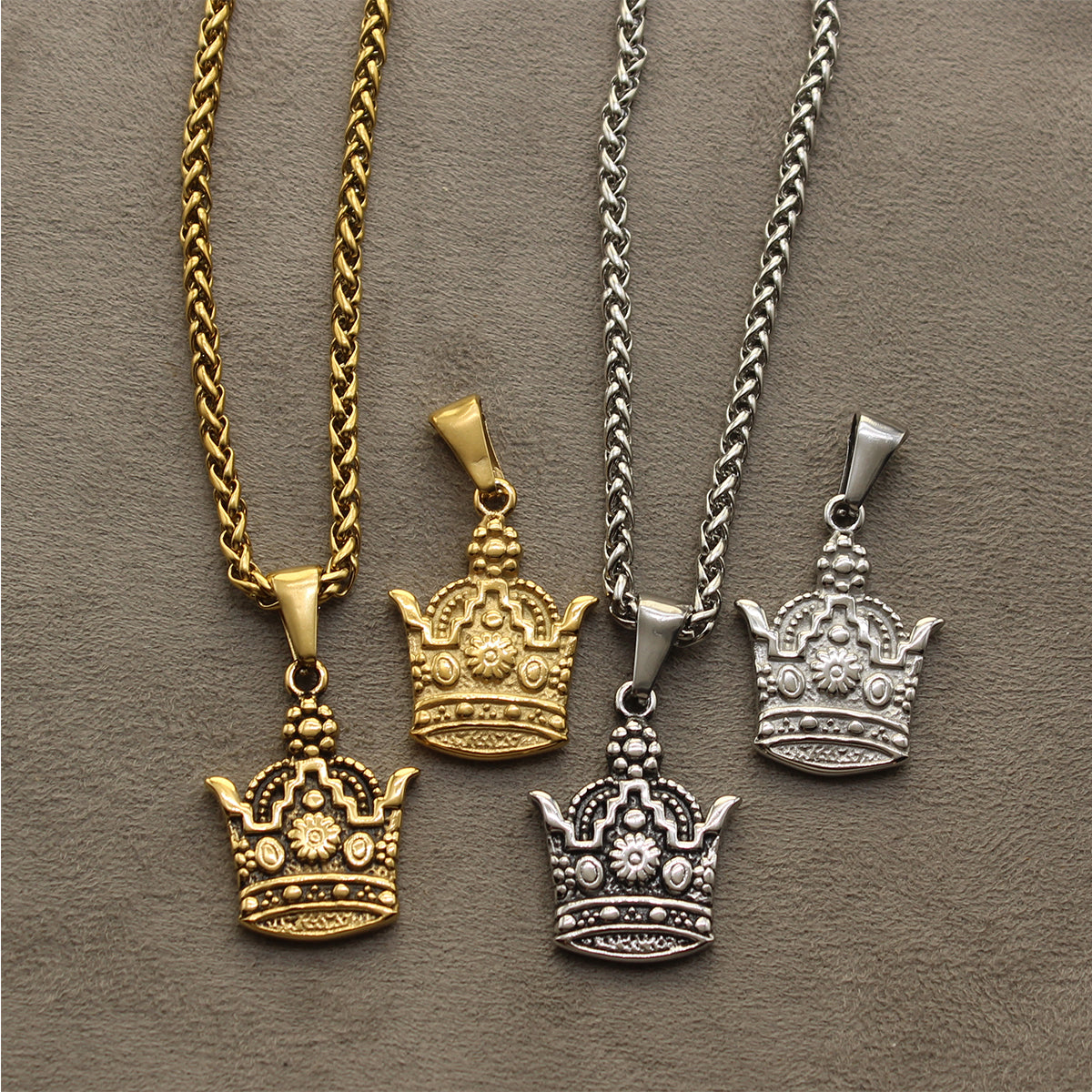 1 Iranian Persian Pahlavi Kingdom Crown Necklace Chain