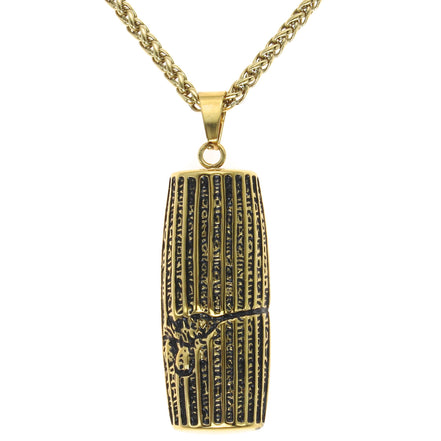 1 Large Cyrus The Great human right cylinder necklace