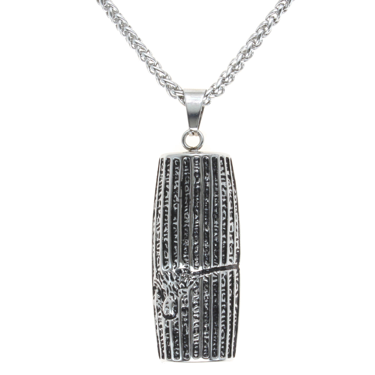 1 Large Cyrus The Great human right cylinder necklace