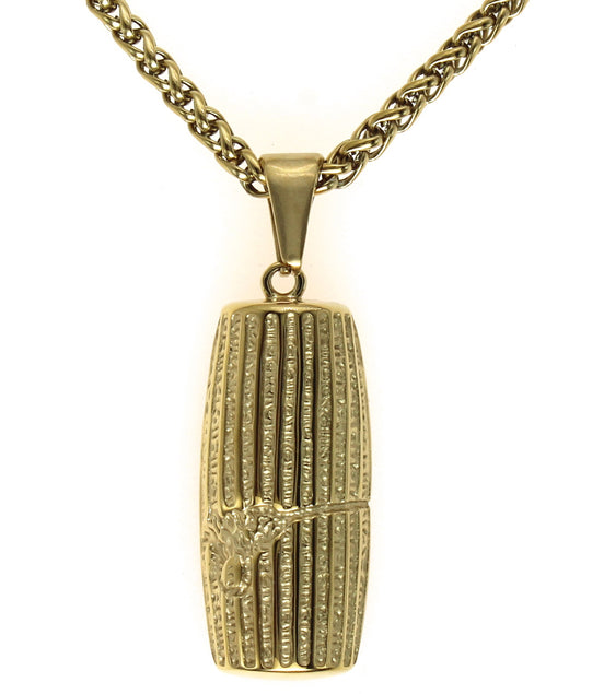 1 Small Cyrus The Great human right cylinder necklace