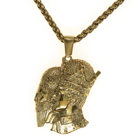 1 Iranian Persian Kings Cyrus the Great and Mohammadreza Shah Pahlavi Necklace