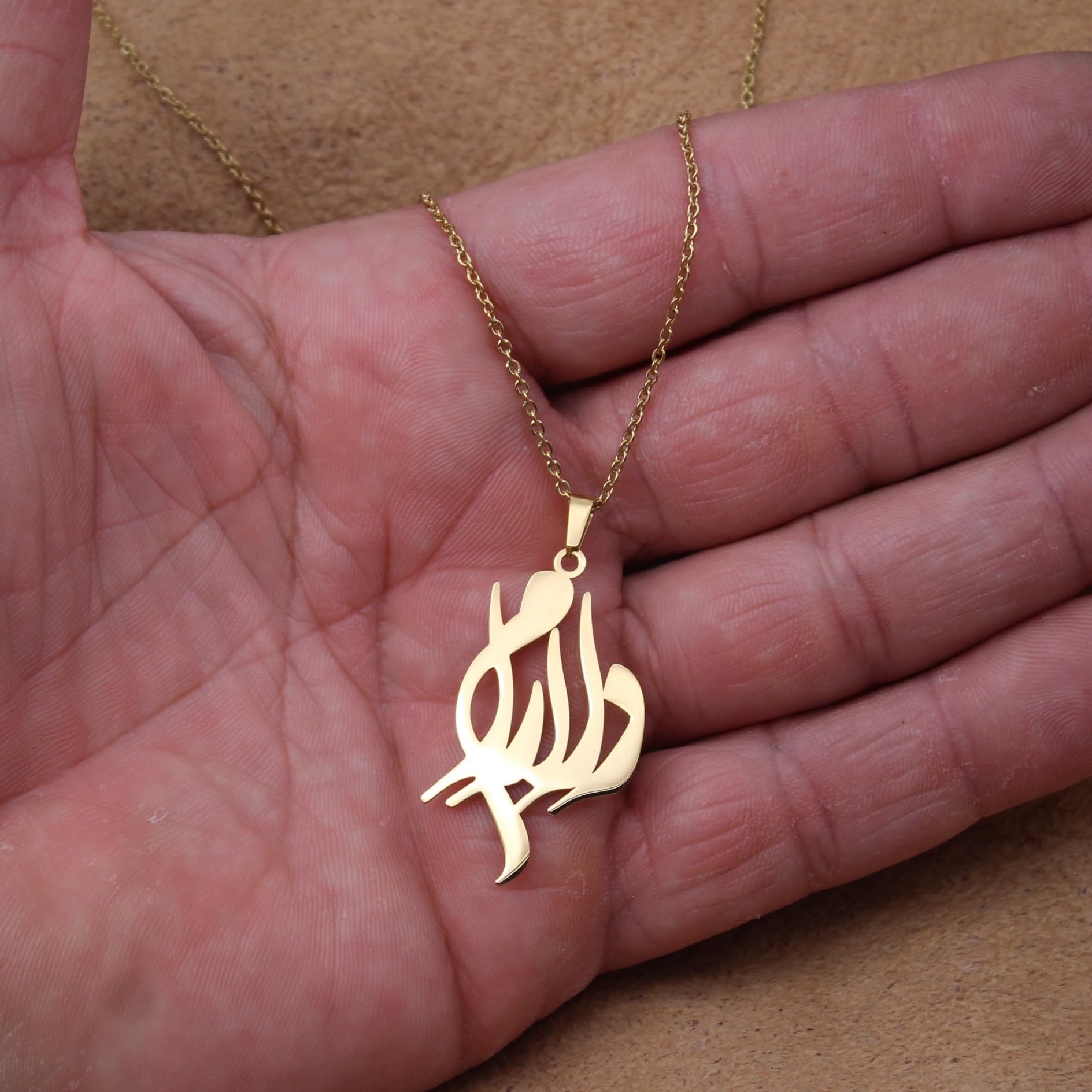 Customized Personalized Persian Farsi Name Necklace Delaram Pendant Chain