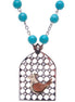 Sterling Silver 925 Morghe Amin Necklace Persian Sharzad Morgh Love Bird Art