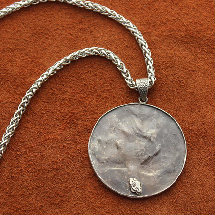 Sterling Silver Iranian Persian Necklace Achaemenid Lion Necklace