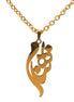Customized Personalized Persian Farsi Name Necklace Behnam Pendant Chain