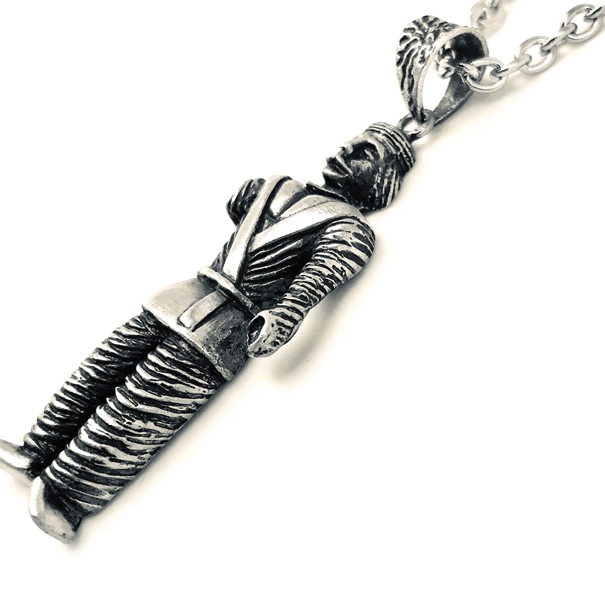 Sterling Silver Persian Parthian Hero Soorena Necklace Pendant