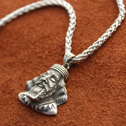 Sterling Silver Persian Iranian Necklace Zartosht Zarathustra Necklace Chain