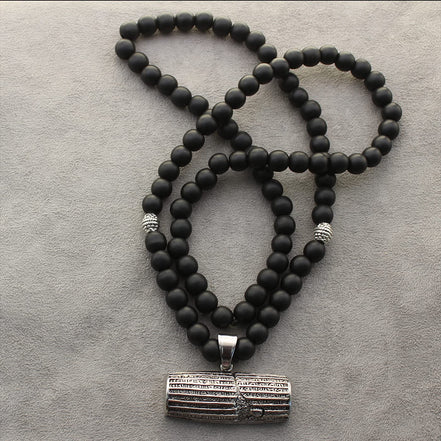 Cyrus the great human right cylinder necklace