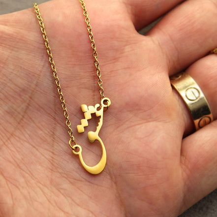 Iranian Persian Eshgh Farsi Love Necklace Pendant Chain