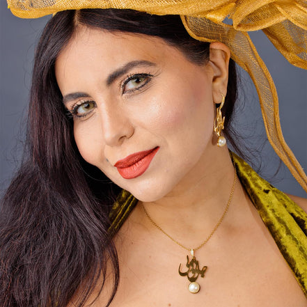 Iranian Persian Farsi Poem Necklace Pendant Chain