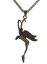Sterling Silver Persian Iranian Necklace Winged Capricorn Necklace
