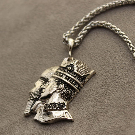 Asoodehdelan Cyrus The Great And Reza Shah Pahlavi Persian Kings Necklace