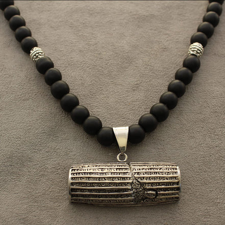Cyrus the great human right cylinder necklace