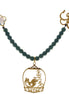 Iranian Persian Morq Amin Farsi Poem Necklace Torquoise Necklace Pendant