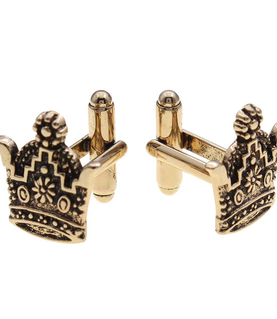 Iranian Persian Pahlavi Kingdom Crown Cufflinks Art Persia Farsi Gift