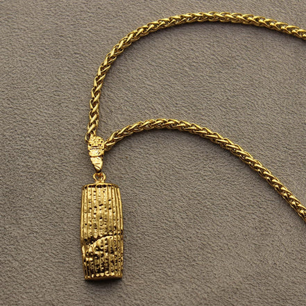 Cyrus The Great Human Right Cylinder Necklace Iranian Persian Necklace